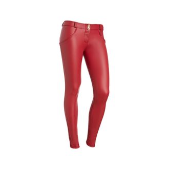 Freddy Pantaloni push up WR.UP vita bassa in similpelle ecologica
