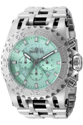 Invicta Coalition Forces 49758 Heren Horloge - Quartz Uurwerk - Roestvrij Staal met blauwe Wijzerplaat - 50mm