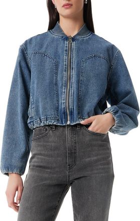 Robert Rodriguez Kendrick Utility Denim Bomber Jacket in Chelsea at Nordstrom Rack, Size X-Small