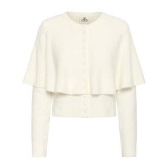 Karen by Simonsen Truien & Vesten, Dames, Wit, L, Cardigans