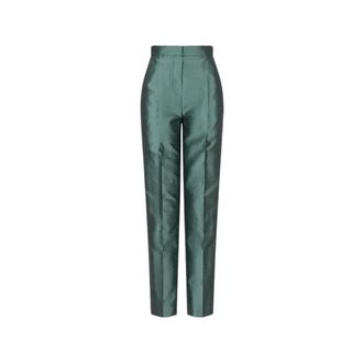 Emporio Armani Mujer, Pantalones, Verde, Talla: S