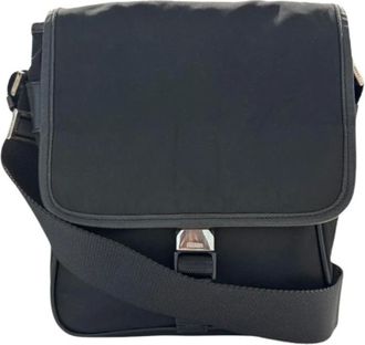 Prada unisex, Pre-owned, Zwart, Maat: ONE Size Nylon