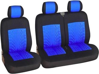 OEM Fundas Universales Para Asientos De Coche, Fundas Para Asientos 2+1, Poli&eacute;ster Repelente Al Agua, Ajuste Universal, Gris