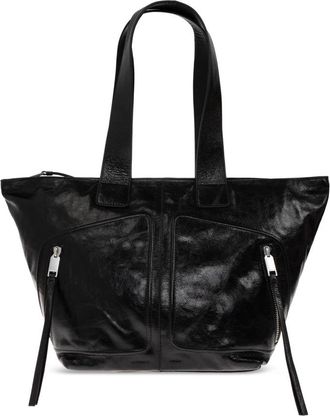 AllSaints Jean Rey Bag - Dames - Shoppers - Zwart - ONE Size - Leer - Tassen