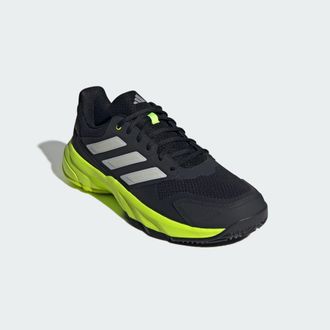 adidas adidas Performance Unisex CourtJam Control 3 Tennis Shoes - Grey - Size UK 9.5
