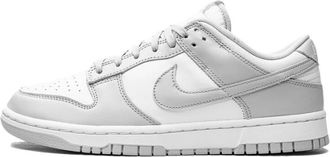 Nike Fitness, Heren, Grijs, 46 EU, Leer, Dunk Low Retro