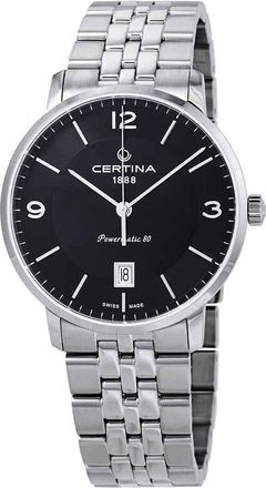 Certina DS Caimano Powermatic 80 Black Dial Mens Watch C035.407.11.057.00