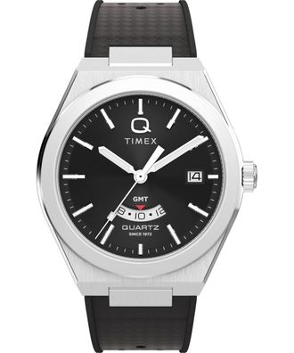 Timex Q Timex Continental Heren Horloge Zwart TW2Y24900