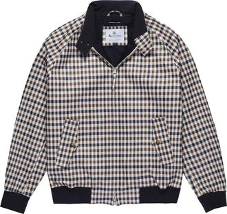 Aquascutum Archival Harrington - Heren - Bomber jackets - Veelkleurig - M - Katoen - Jassen