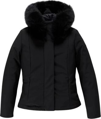 RefrigiWear Stijlvolle Jas - Dames - Winterjassen - Zwart - 2XL - Polyester - Jassen