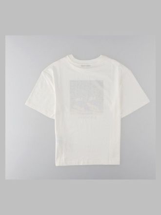 Lanvin Graphic-Print Cotton T-Shirt - White