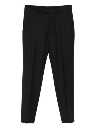 Karl Lagerfeld front-crease tailored trousers - Black