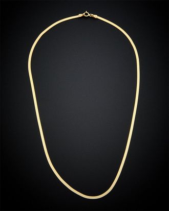 Italian Gold, Inc 14K Italian Gold Herringbone Necklace