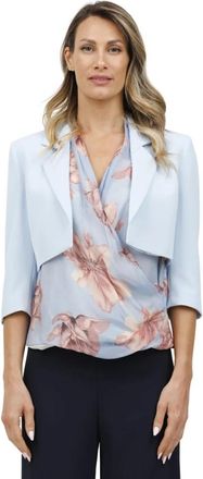 Corte dei Gonzaga Giacca - Dames - Blazers - Blauw - 2XL - Jassen