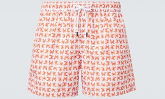 Fedeli Madeira printed swim trunks