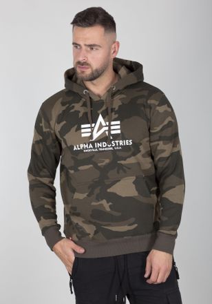Alpha Industries Basic Hoody, Baumwollmischung, regular fit