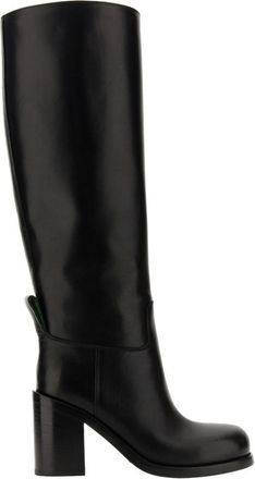 Bottega Veneta Black Leather Boots