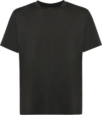 Eleventy T-shirt met ronde hals - Heren - T-shirts - Zwart - 2XL - Tops