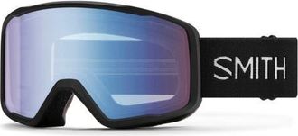 Smith Tribute Snow Goggles in Black /Blue Sensor Mirror at Nordstrom
