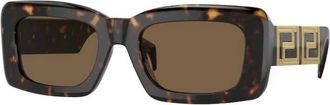 Versace Authentieke Bril met Topdienst - Dames - Zonnebrillen - Bruin - 54 MM - Accessoires