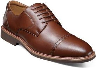 Stacy Adams Vogel Cap Toe Derby in Brown/Brown at Nordstrom Rack, Size 11.5