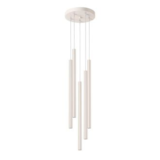 Sollux Lighting L&aacute;mpara de techo beige acero alt. 25 cm
