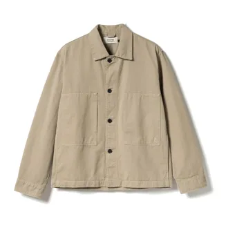 Elvine Light Jackets, male, Brown, Size: XL Hamse Garment Dyed Twill Jacket