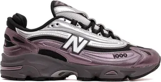 New Balance Men 1000 Sneakers in Dark Ice Wine, Size 7