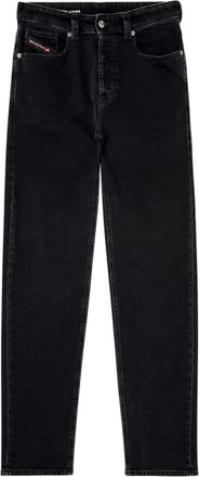 Diesel 1988 D-Ark Jeans - Dames - Regular Fit Jeans - Zwart - W26 - Denim - Jeans