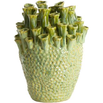 Light & Living Light&living - Vaso De Cer&aacute;mica Kyral En Verde Menta - &Oslash;29x33 Cm