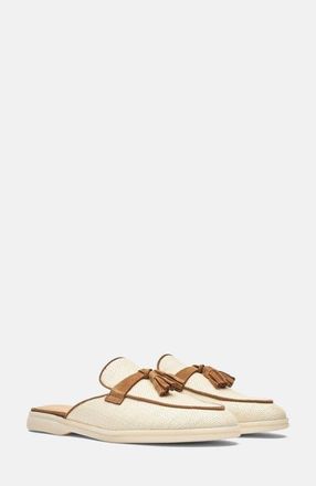 Scarosso Lucrezia Mules in Beige - Straw at Nordstrom, Size 37.5