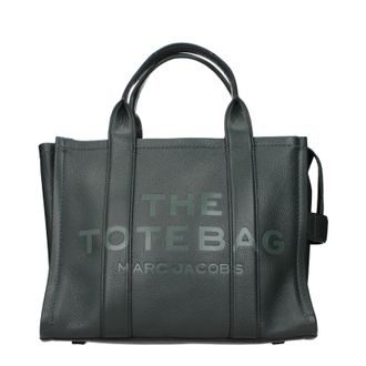 Marc Jacobs Handtassen The Tote Woman Leer Groen/Ivy