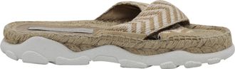 Stella McCartney Stella McCartney Pre-owned Womens Woven-Rope Espadrille Slides in Beige Jute - Size EU 38