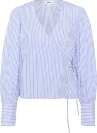 Soaked In Luxury Camicetta - - Blouses & Shirts - Donna - Blu - L