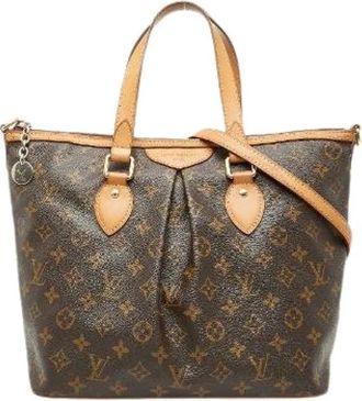 Louis Vuitton Pre-owned Handbags, female, Brown, Size: ONE SIZE Pre-owned Vintage Canvas Handbag