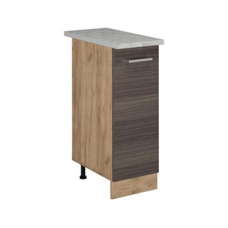 Vicco Armario De Farmacia R-line, Gris Noble, 30 Cm Et M&aacute;rmol