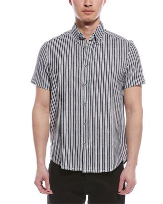 Report Collection Seersucker Shirt