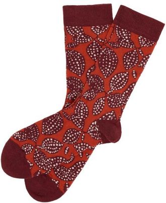 Tranquillo Socken Fired Brick Turtle Multifunktionssocken für Damen | rot