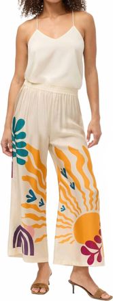 Johnny Was Yasmin Cropped Easy Pant In Solstice Canyon