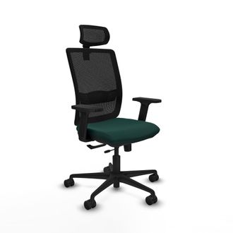 Piqueras y Crespo Silla De Oficina Piqueras Y Crespo Haches Negro Espuma Inyectada