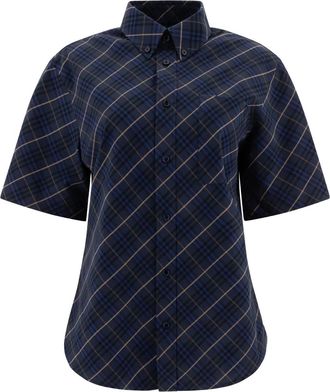 Burberry Camicia a quadri - Blu