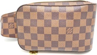 Louis Vuitton Brown Damier Canvas Sling Bag (Pre-Owned)
