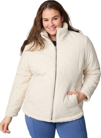 Free Country Womens Plus Size Cirrus Quilted Reversible Jacket