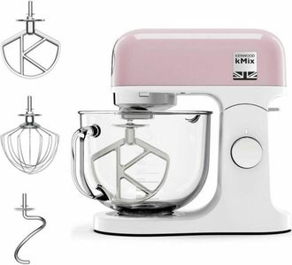 Kenwood Robot De Cocina Multifunci&oacute;n Kmx754pp - Motor Profesional De 1000w - 2 Salidas Para Accesorios - Taz&oacute;n De Vidrio De 5l