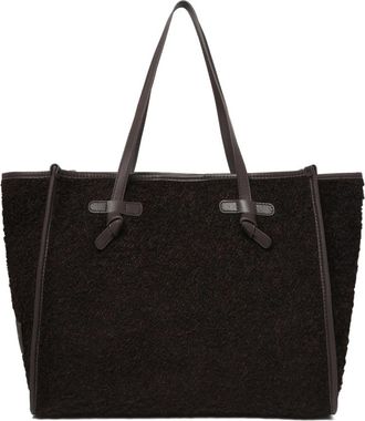 Gianni Chiarini Marcella Tote Bag - Dames - Shoppers - Bruin - ONE Size - Leer - Tassen