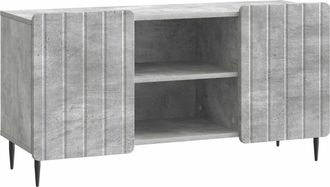 vidaXL Mueble De Tv 102 X 34,5 X 52 Cm Gris Hormig&oacute;n Vidaxl