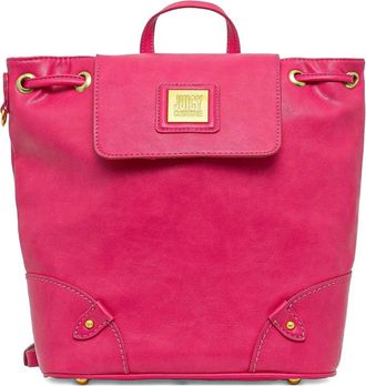 Juicy Couture Zaino con coulisse e battente - Rosa