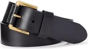 Polo Ralph Lauren Stijlvolle Remen Riem voor Mannen - Heren - Riemen - Zwart - 90 CM - Accessoires