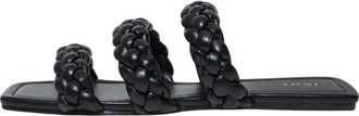 Ichi Slider - Dames - Sandalen - Zwart - 36 EU - Schoenen