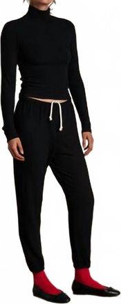 perfectwhitetee Mare Sweatpant In Black